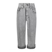 Loose-fit Jeans Vaquera , Gray , Dames