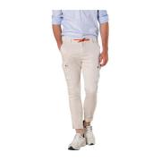 Cropped Trousers Mason's , Beige , Heren