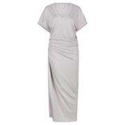 Elegante gedetailleerde midi-jurk Dante 6 , White , Dames