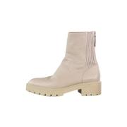 Pre-owned Leather boots Aquazzura Pre-owned , Beige , Dames