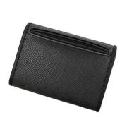 Pre-owned Leather wallets Dunhill Pre-owned , Black , Dames