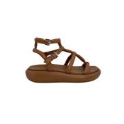 Flat Sandals ASH , Brown , Dames