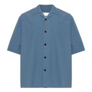 Klassieke Witte Overhemd Jil Sander , Blue , Heren