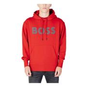 Sweatshirts Hugo Boss , Red , Heren