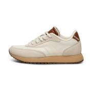 Vintage Sneaker Collectie Woden , Beige , Dames