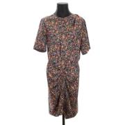 Pre-owned Silk dresses Isabel Marant Pre-owned , Black , Dames