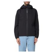 Pacific Two Layers Jas Woolrich , Black , Heren