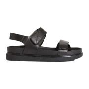 Flat Sandals Vagabond Shoemakers , Black , Dames