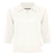 V-neck Knitwear Kocca , White , Dames