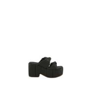 Heeled Mules THEMOIRè , Black , Dames