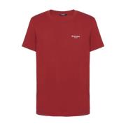 T-Shirts Balmain , Red , Heren