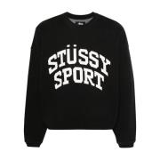 Sweatshirts Stüssy , Black , Heren