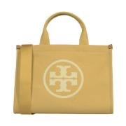 Canvas Small Tote Tas Tory Burch , Yellow , Dames