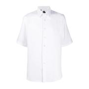 Witte Casual Korte Mouw Shirt Billionaire , White , Heren