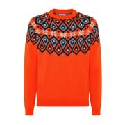 Sweatshirts Sun68 , Orange , Heren