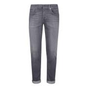 Skinny Jeans Dondup , Gray , Heren