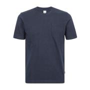 T-shirt met ronde hals Aspesi , Blue , Heren