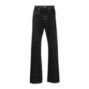 Straight Jeans Maison Margiela , Black , Heren