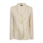 Blazers Max Mara Weekend , Beige , Dames