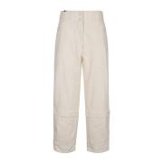 Wide Trousers Max Mara Weekend , Beige , Dames