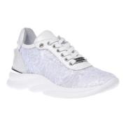 Sneaker in white lace Baldinini , White , Dames