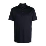 Polo Shirts Giorgio Armani , Blue , Heren