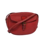 Pre-owned Leather louis-vuitton-bags Louis Vuitton Vintage , Red , Dam...