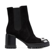 Ankle Boots Casadei , Black , Dames