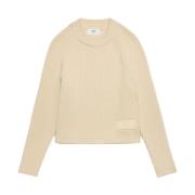 Sweatshirts Ami Paris , Beige , Dames