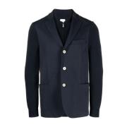 Jackets Eleventy , Blue , Heren