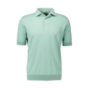 Mint Polo Shirt - Heren Filippo De Laurentiis , Green , Heren
