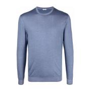 Blauwe Casual Sweatshirt voor Mannen Malo , Blue , Heren
