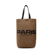 Tote Bags Philippe Model , Brown , Dames