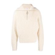 Sweatshirts Ami Paris , Beige , Dames