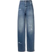 Straight Jeans MM6 Maison Margiela , Blue , Dames