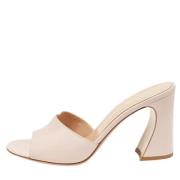 Pre-owned Leather sandals Gianvito Rossi Pre-owned , Pink , Dames