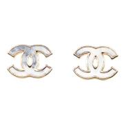 Pre-owned Metal chanel-jewelry Chanel Vintage , Gray , Dames