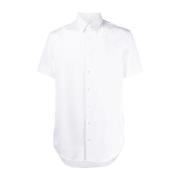 Short Sleeve Shirts Giorgio Armani , White , Heren