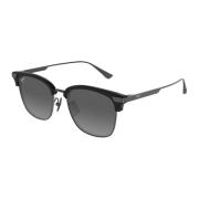 Kalaunu AF Gs629-02 Shiny Black w/Dark Silver Sunglasses Maui Jim , Bl...