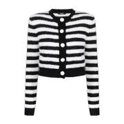 Cardigans Balmain , Black , Dames