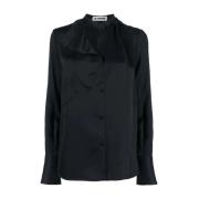 Long Sleeve Tops Jil Sander , Blue , Dames