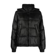 Down Jackets Twinset , Black , Dames