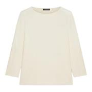 Sweatshirts Elena Mirò , White , Dames