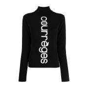 Sweatshirts Courrèges , Black , Dames