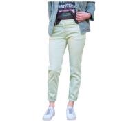 New York Micro Bedrukte Broek Mason's , Green , Dames