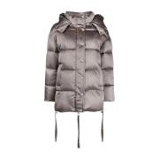 Down Jackets P.a.r.o.s.h. , Gray , Dames