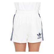 Short Shorts Adidas Originals , White , Dames