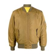 Bomber Jackets Diesel , Brown , Heren