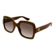 Brown Shaded Sunglasses Gucci , Brown , Dames