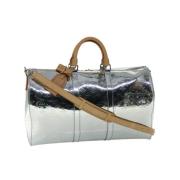 Pre-owned Canvas louis-vuitton-bags Louis Vuitton Vintage , Gray , Dam...